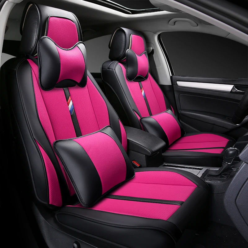 

3D Styling Car Seat Cover High quality breathable mesh For BMW Audi Toyota Honda Ford volkswagen free shipping