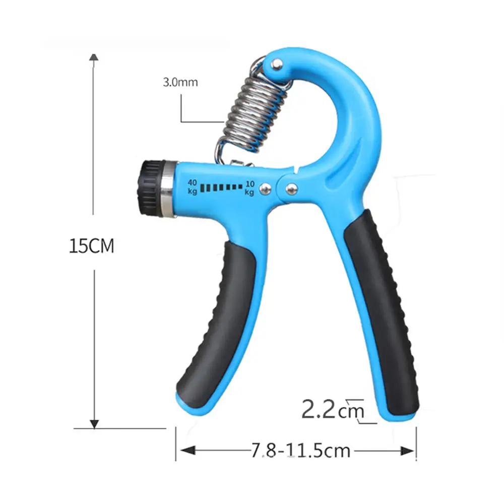 

10-40kg Adjustable Heavy Grips Hand Gripper Fitness Exerciser Grip Wrist Forearm Strength Training Gym Power