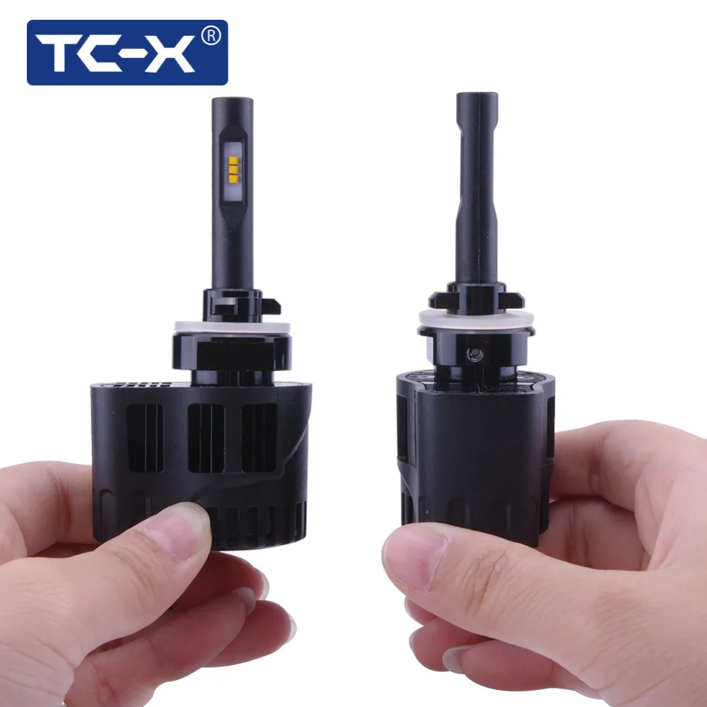 TC-X светодиодные лампочки комплект для автомобиля фары противотуманные Light 880 H27