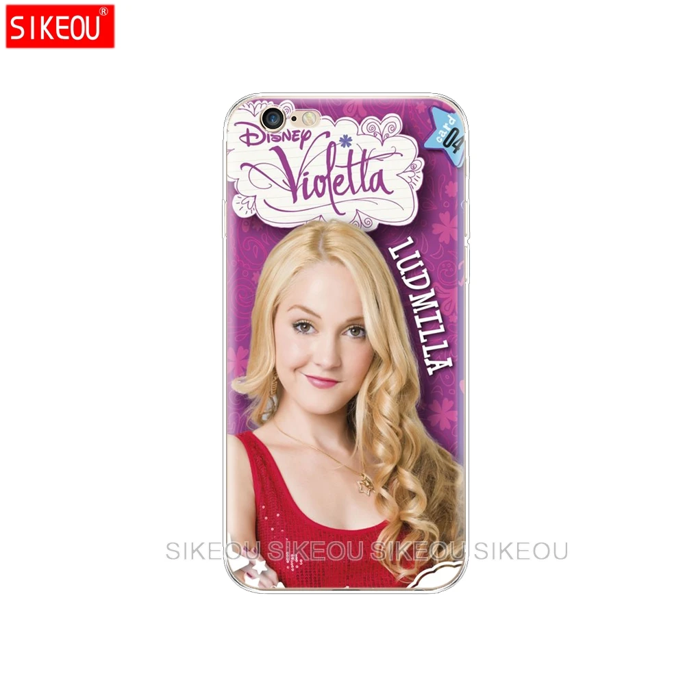 Силиконовый чехол для Iphone 6X8 7 6s 5 5S SE Plus 10 XR XS Max Violetta tv show