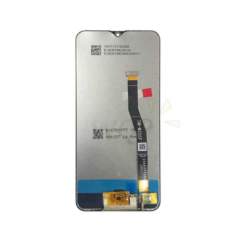 Для samsung Galaxy M20 SM-M205 M205F ЖК-дисплей кодирующий преобразователь сенсорного экрана в сборе Замена протестированный m20 дисплей 6,3"
