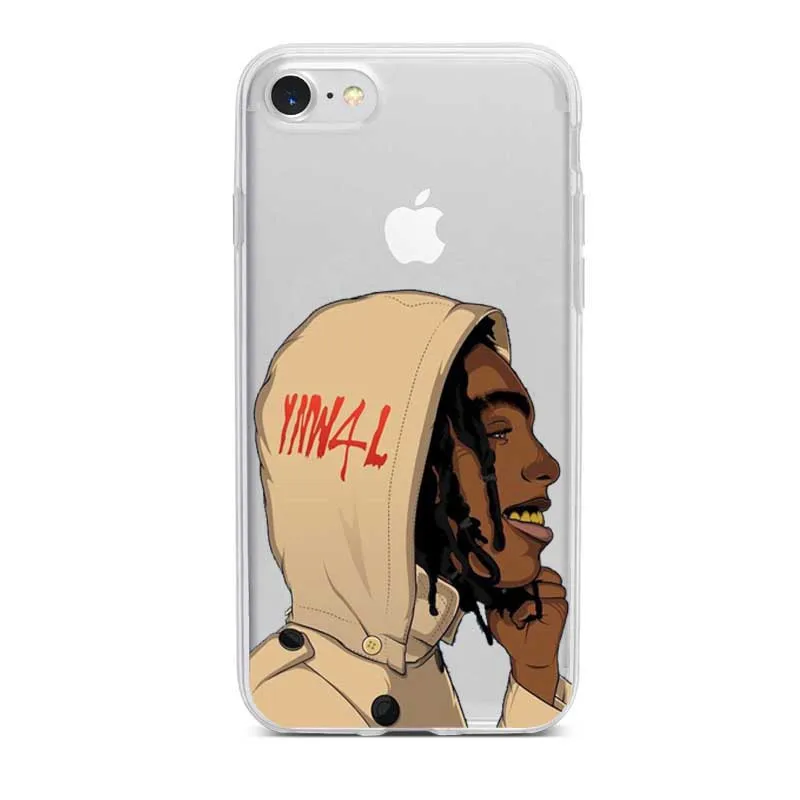 Rap Singer YNW Melly Scarlxrd We All Shine Macio TPU силиконовый чехол для iPhone 11 11pro 11promax 8 7 6 Plus 5 X XS Max XR Coque - Цвет: TPU