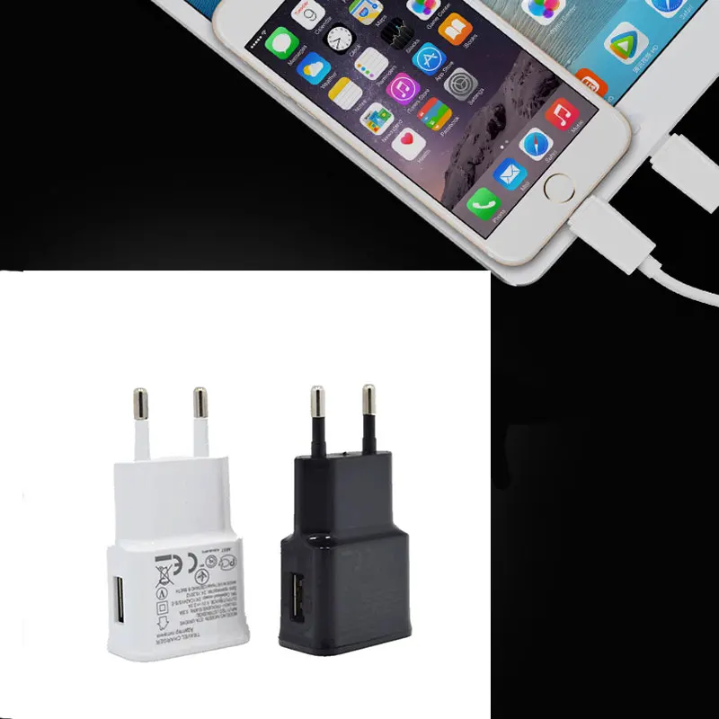 5V2A Интеллектуальное распознавание USB Зарядка адаптер настенный портативный Brigade