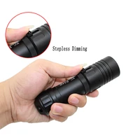 xm l2 led diving flashlight waterproof dive light stepless dimming underwater scuba diving torch lamp spearfishing lanterna