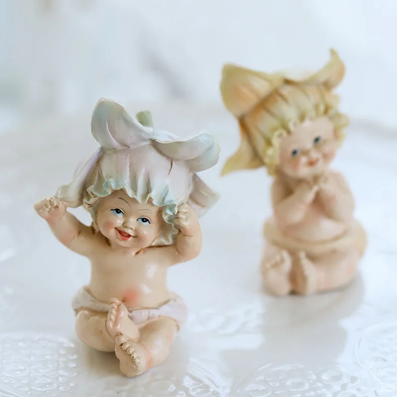 

Mold Silicone Super Cute Little Baby Home Decorations Molds PRZY 2 Styles Handmade For Cake Decorations Aroma Stone Flowers 001