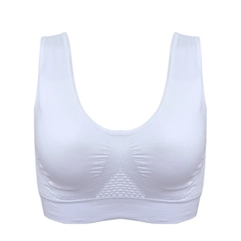 White (no zipper) Сексуальный бюстгальтер с подушечками бесшовный бюстгальтер с эффектом пуш-ап передняя молния размера плюс XXL Нижнее белье ударопрочный беспроводной бюстгальтер Lingrie черный/белый/кожа - Цвет: White (no zipper)