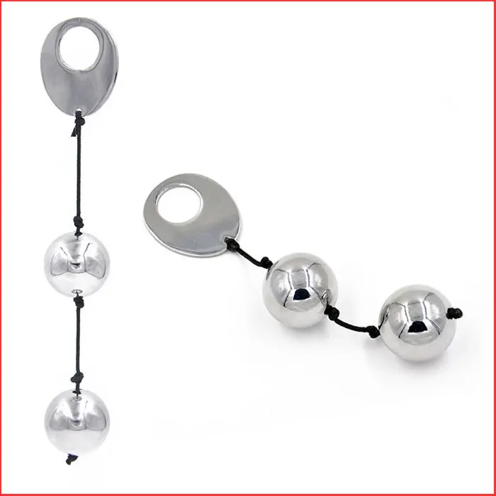 Silver Metal Pleasure Balls