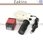 Промышленный микроскоп 13 МП, 13 дюйма, CMOS, камера HDMI, VGA, 720P, 100X объектив с креплением C, 48 Светодиодный, SMD, USB, регулируемая кольцесветильник па, осветительная лампа