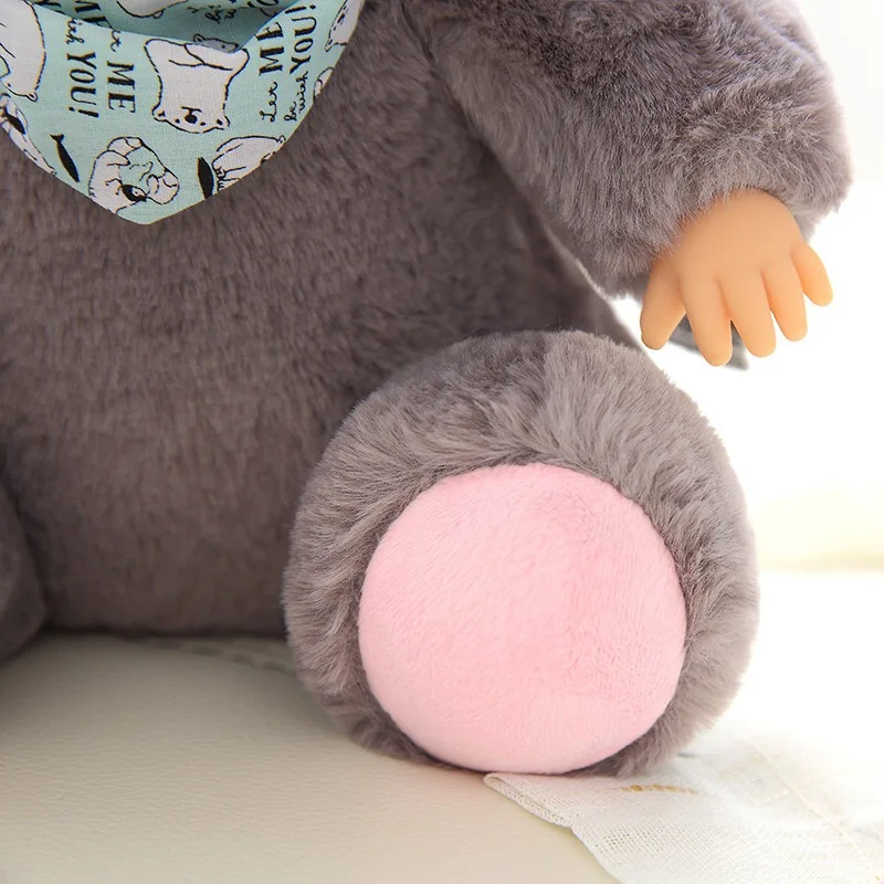 Милые спящие детские куклы мягкие плюшевые игрушки Bjd bebe животные для девочек