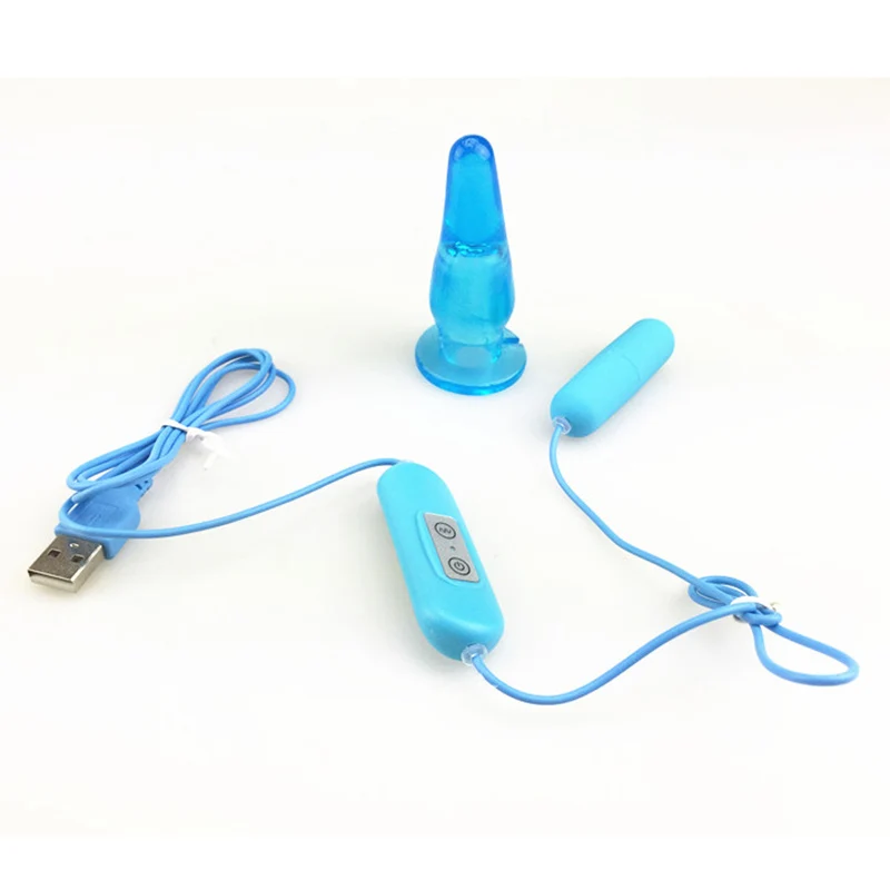 USB Powrful сексуальный набор вибраторов Анальная пробка Tiaodan аппарат женская