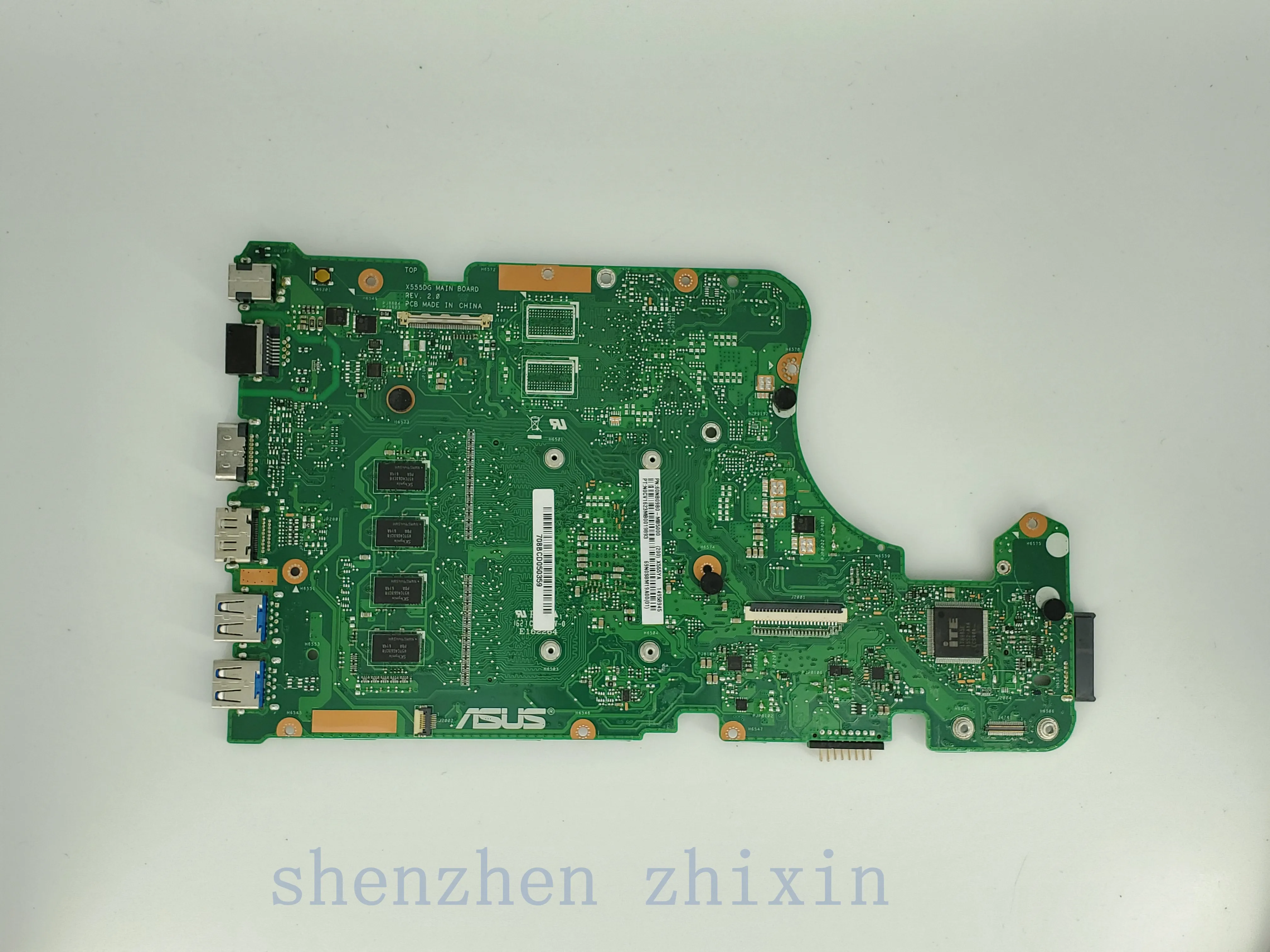 Для ASUS X555YI X555YA X555D A555DG X555QG материнская плата для ноутбука A8-7410U CPU 4 ГБ ОЗУ системная