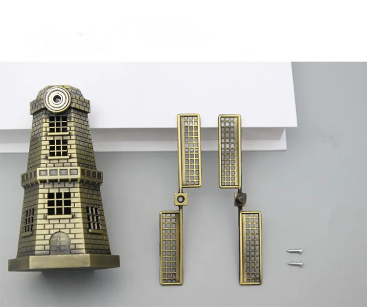 1PC Retro Style Windmill Metal Model Holland Craft Gift Manual Rotation Home Decorations Desktop JL 266 | Дом и сад