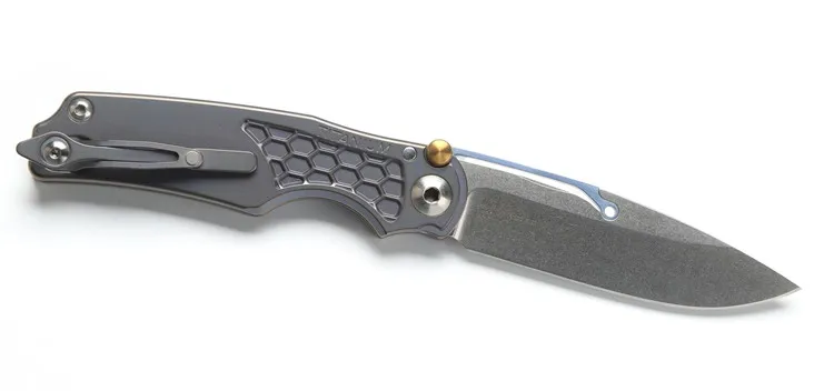 Складной нож Kevin John Ti Lock M390 с титановой ручкой Керамический шарикоподшипник