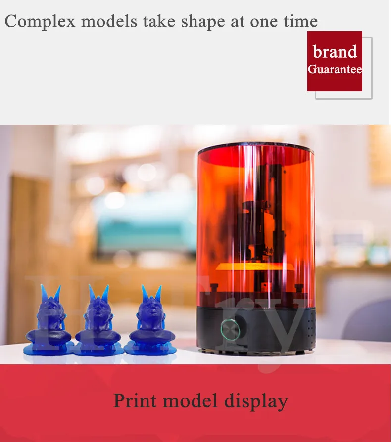 Sparkmaker 3d Принтер Высокоточный кнопочный контроль 3d Принтер Lcd Uv-led настольный УФ-полимерный Sla/dlp/lcd 3d принтер