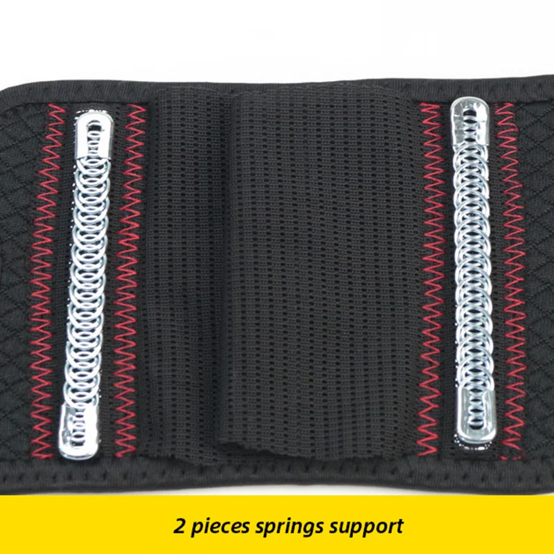 

1 Pair Soft Neoprene Breathable Mesh Wrist Strap With Springs Support Adjust Sport Safety Wristband Brace Wrap Bandage Protector