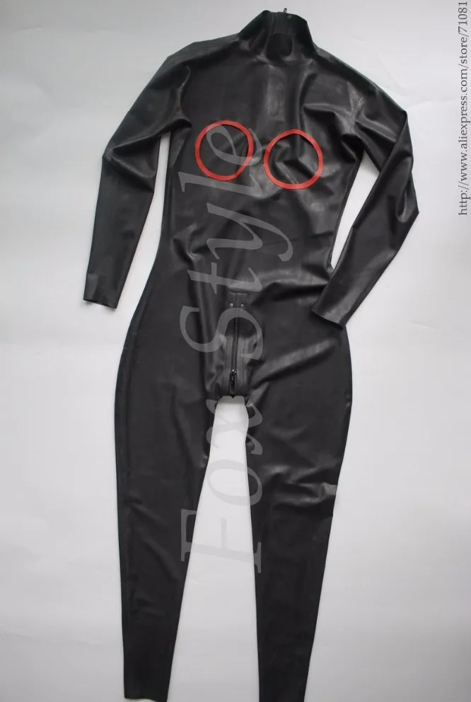 

0.6 mm thickness sexy latex catsuit in heavy latex