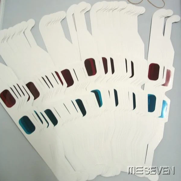 Универсальные бумажные 3d-очки 5 шт. | Электроника