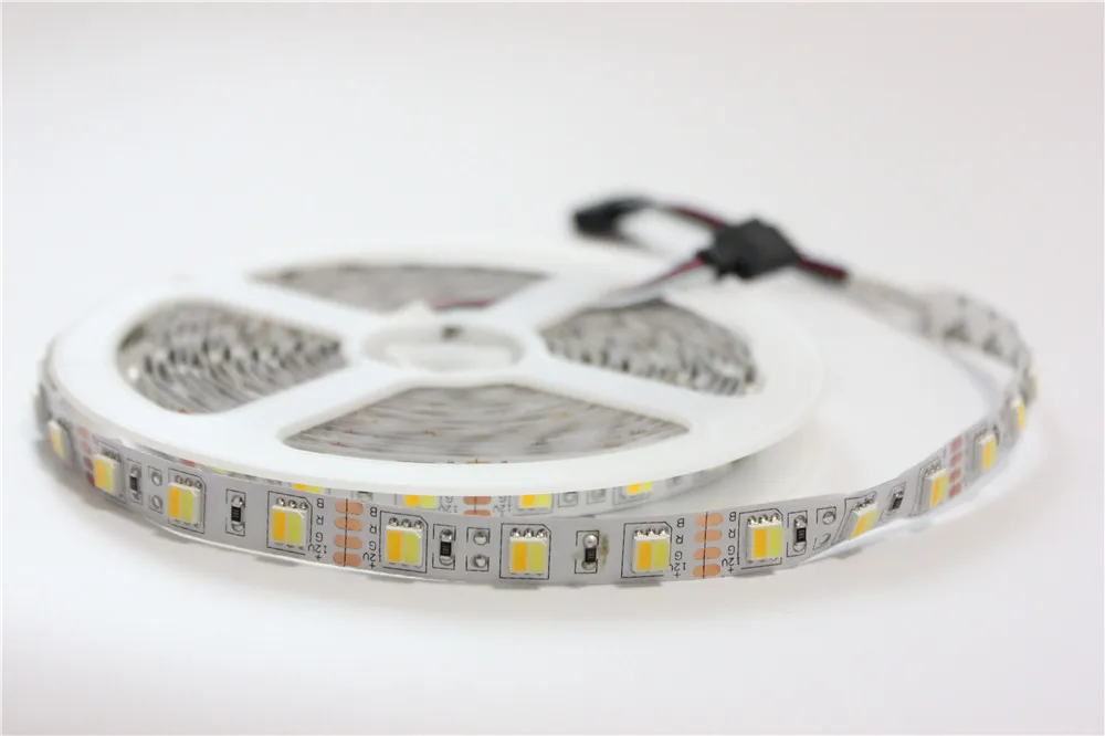 5mX Высококачественная Светодиодная лента 5050SMD WW + CW с регулируемой цветовой
