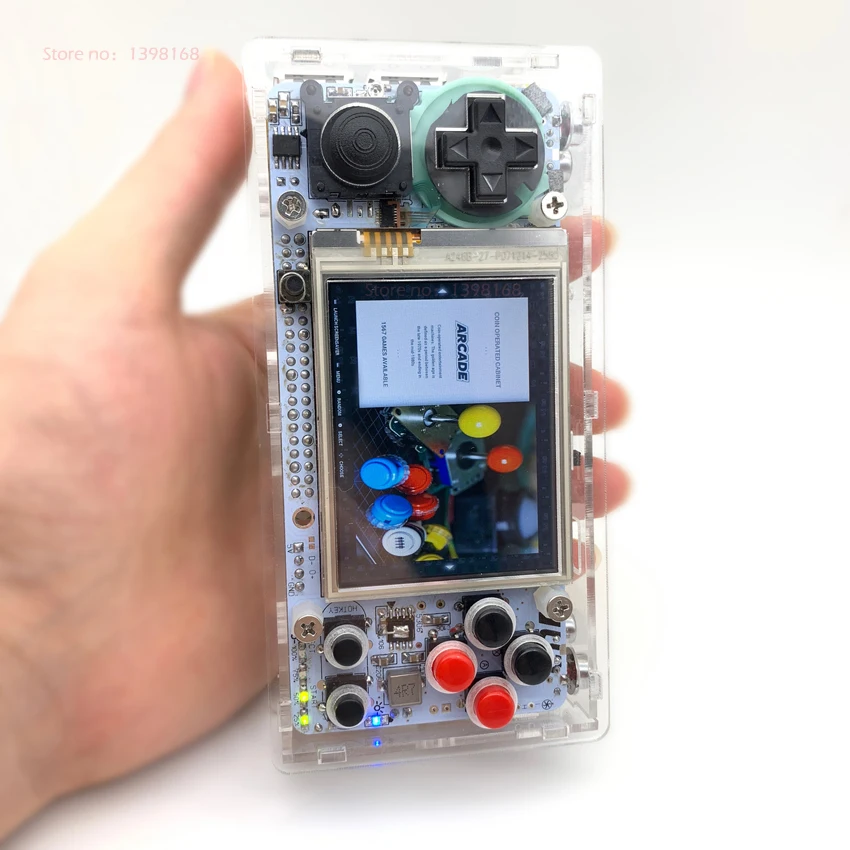 Raspberry Pi в стиле ретро 2 8 дюйма Gameberry Retropie Lakka портативное игровое устройство
