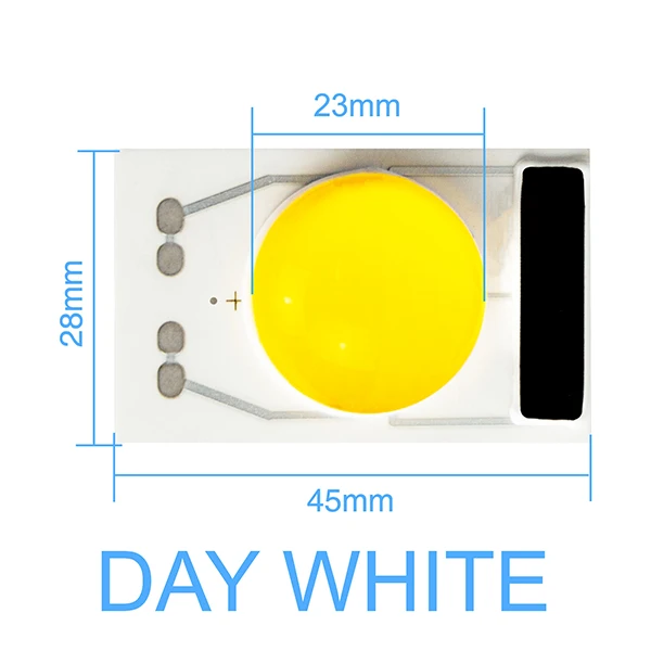 Day White Светодиодный чип 20 Вт 30 Вт 50 Вт ac220в умная интегральная микросхема без необходимости водителя холодный белый теплый белый день белый 28*48 мм долгий срок службы для внутреннего освещения - Испускаемый цвет: Day White