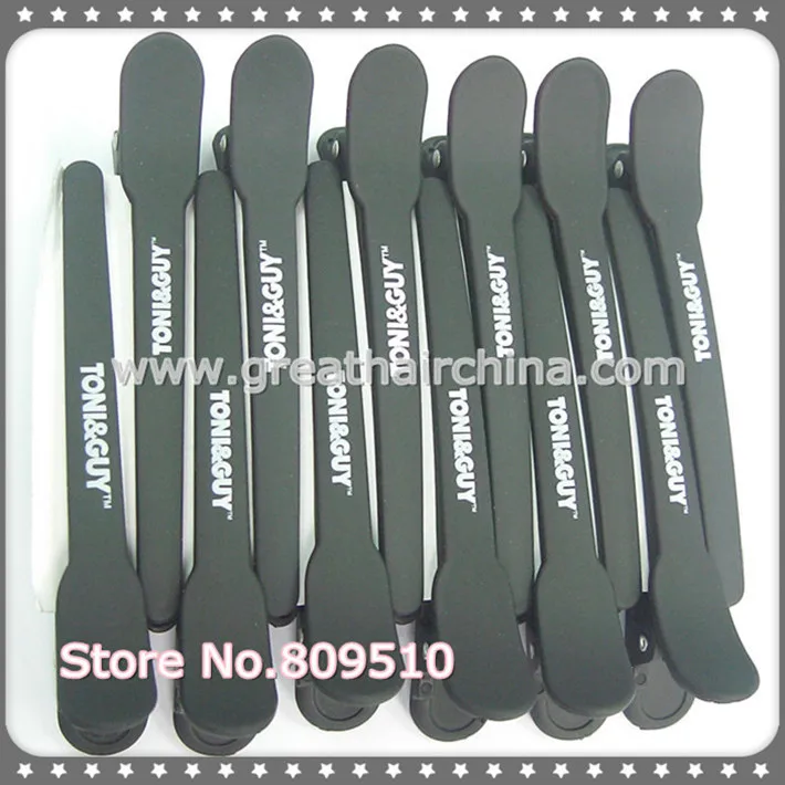 Оптовая продажа профессиональных Черных Пластиковых карбоновых зажимов для