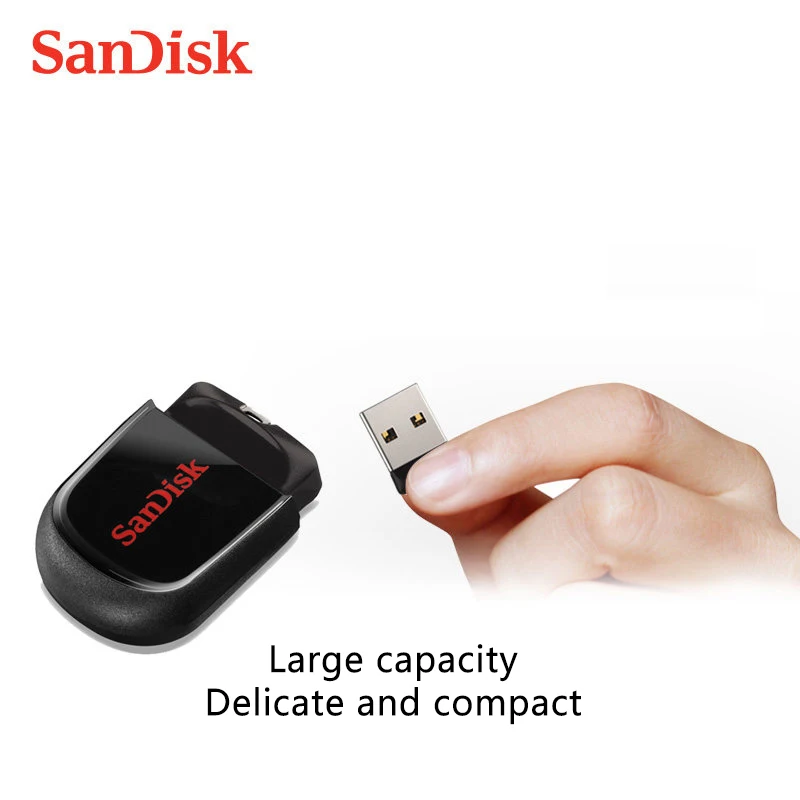 SanDisk CZ33 USB флеш накопитель 16 Гб мини 32 ГБ 2 0 микро 64 Поддержка официальное