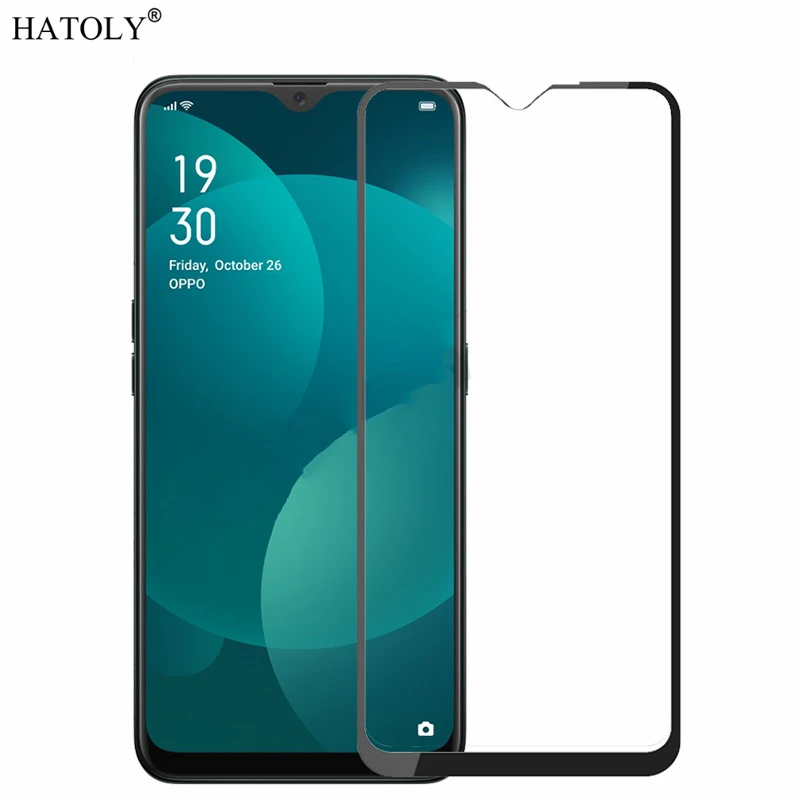 

Закаленное стекло для OPPO F11, полное покрытие для OPPO F11, CPH1911, CPH1913, 3D пленка с закругленными краями HATOLY, 1 шт.