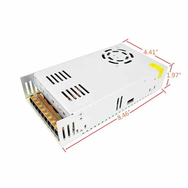AC-DC 36V 10A 360W Power Supply LED Adapter AC110V-220V Transformer DC Driver Switching CE FCC Cert | Обустройство дома