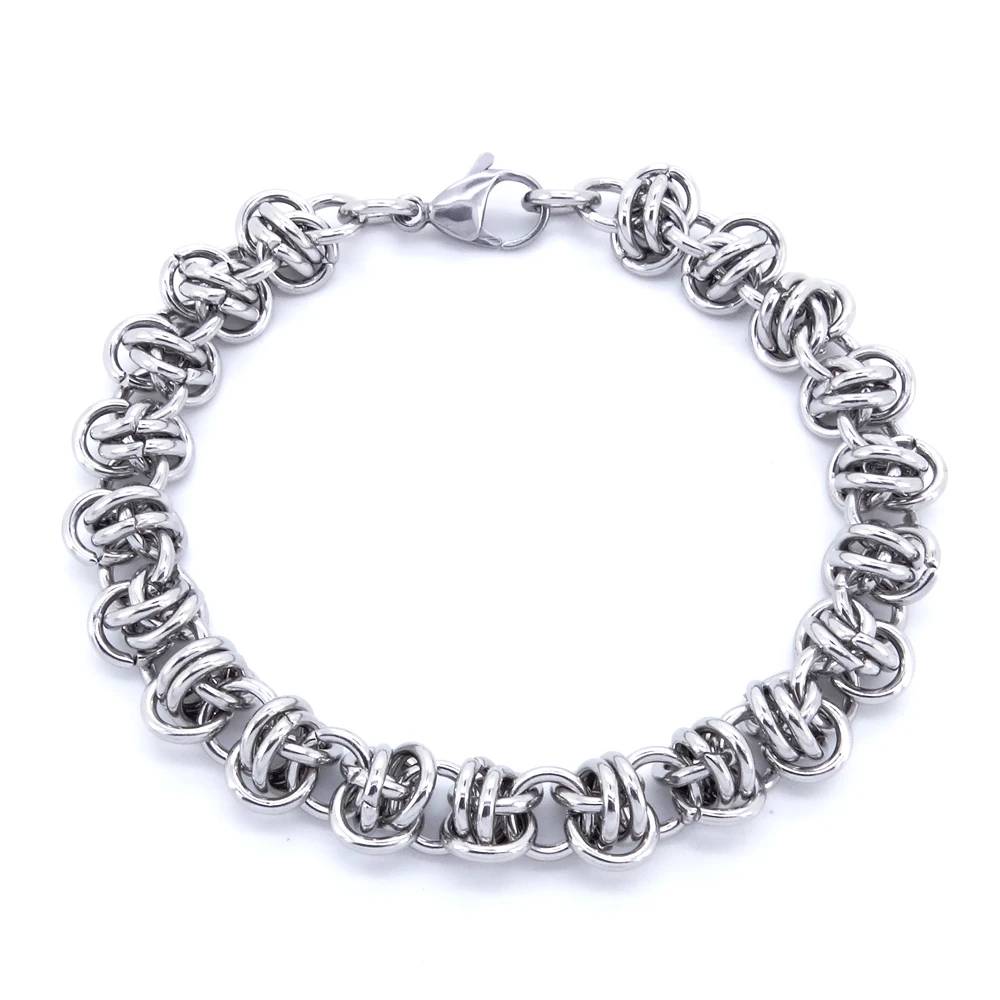 Браслет цепочка мужской/женский из нержавеющей стали|bracelet silver|steel braceletchain bracelet |