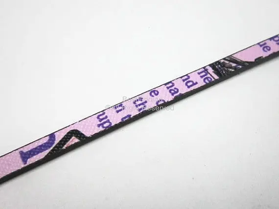 5x2 мм Фиолетовый кожаный шнур 5 плоский шнур|leather cord|5mm flat leather cordflat cord |