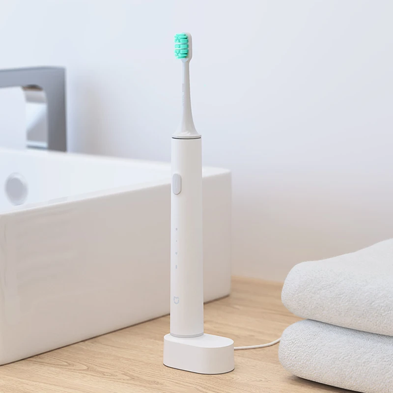 Электрическая зубная щетка Xiaomi Mijia Smart Sonic водонепроницаемая IPX7 управление через