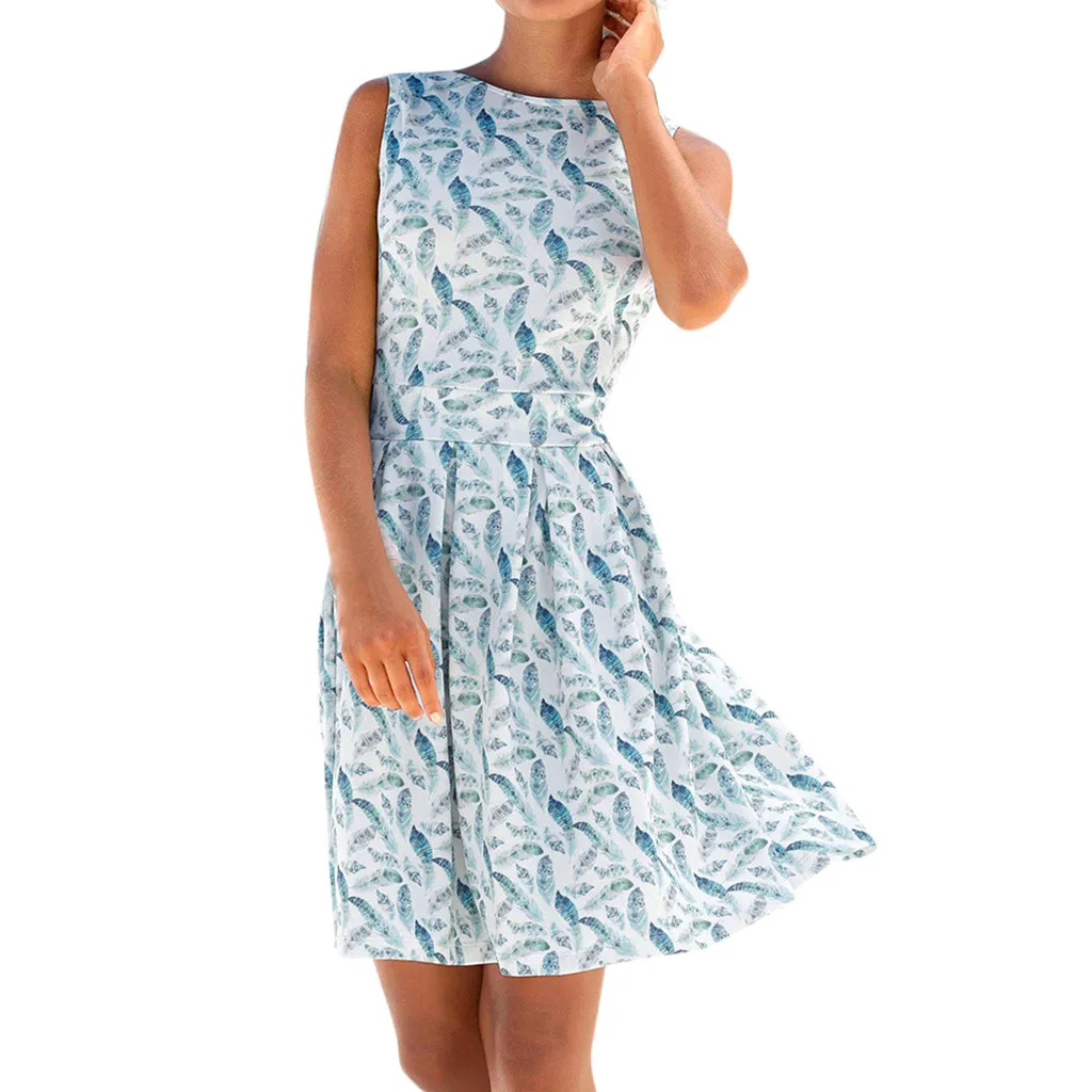 Женское платье с оборками в горошек вечерние рукавов круглым вырезом|Женские