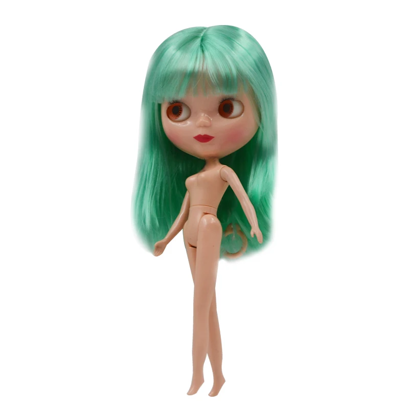 B8 -Nude Заводская шарнирная кукла Blyth, Neo Blyth кукла Обнаженная Заказная блестящая кукла может изменить макияж и платье Diy, 1/6 шарнирные куклы - Цвет: B8 -Nude