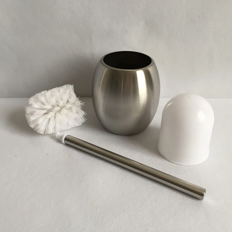 1 Set Stainless Steel Toilet Brush Holders Cleaning 36 x 12.3cm WC Holder Bathroom Hardware | Обустройство дома
