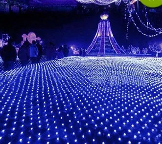 

10M*6M 1920LEDs Net String Light Curtain Light Waterproof LED String Lights Large Christmas Wedding Lights