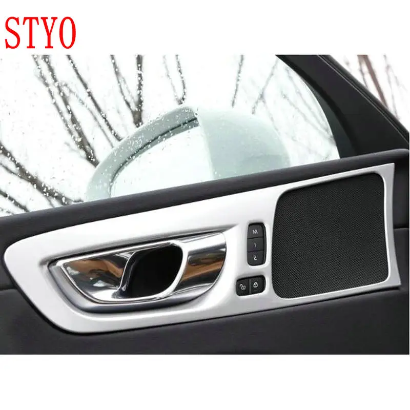 STYO интерьер АБС-системы автомобиля Дверная ручка чаша крышка отделка для VOLVO XC60