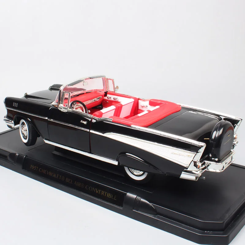 1/18 масштаб Большой Классический 1957 CHEVROLET BEL воздушный трансформер chevy Diecasts wagon Игрушки транспортные средства мышечные автомобили модели дорожный знак