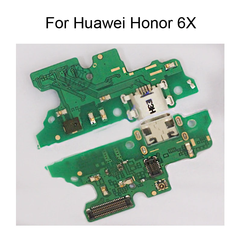 Оригинальный зарядный USB-порт для Huawei Honor 6X микрофон мотор вибратор модуль платы