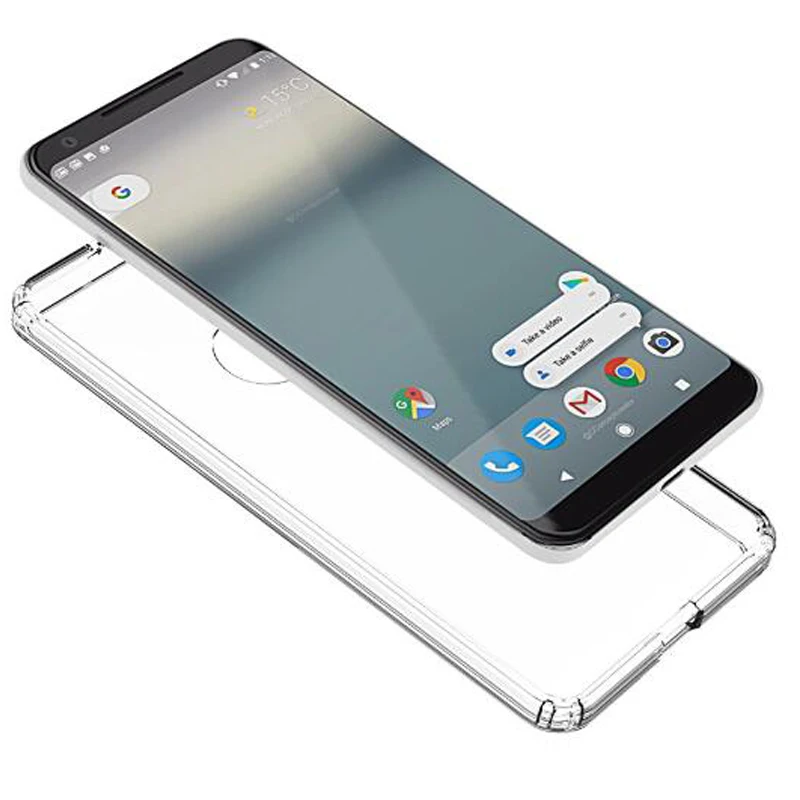30 шт./лот для Google Pixel 3A XL Anti shock TPU PC акриловый кристаллический жесткий