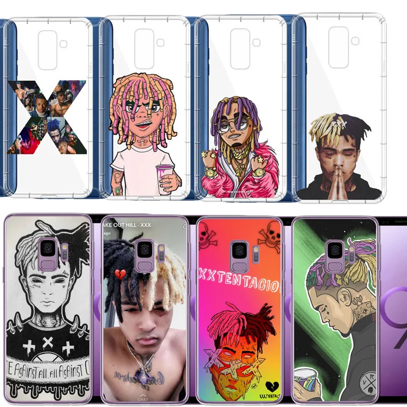 Xxxtentacion Силиконовый ТПУ мягкий резиновый чехол для телефона Samsung S6 S7 S8 S6Edge S8Plus NOTE9 2