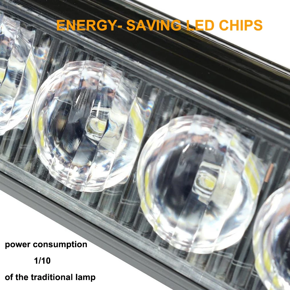 СВЕТОДИОДНЫЙ Автомобильный стробоскосветильник с 24 светодиодами Полицейская