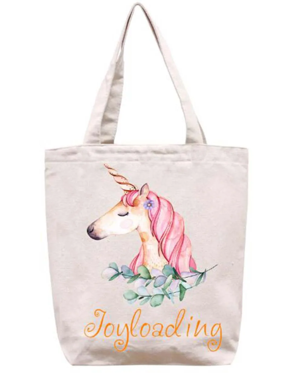 Joyloading многоразовая Повседневная сумка для покупок с радужным единорогом