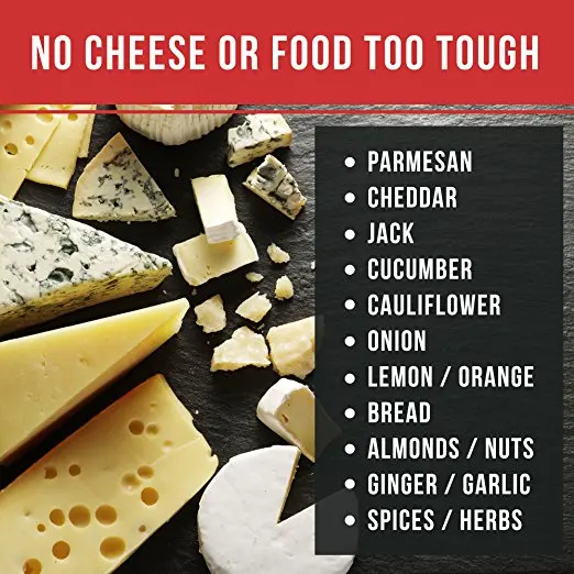 LC Двусторонняя терка для сыра с нескользящие Коробка хранения гаджет