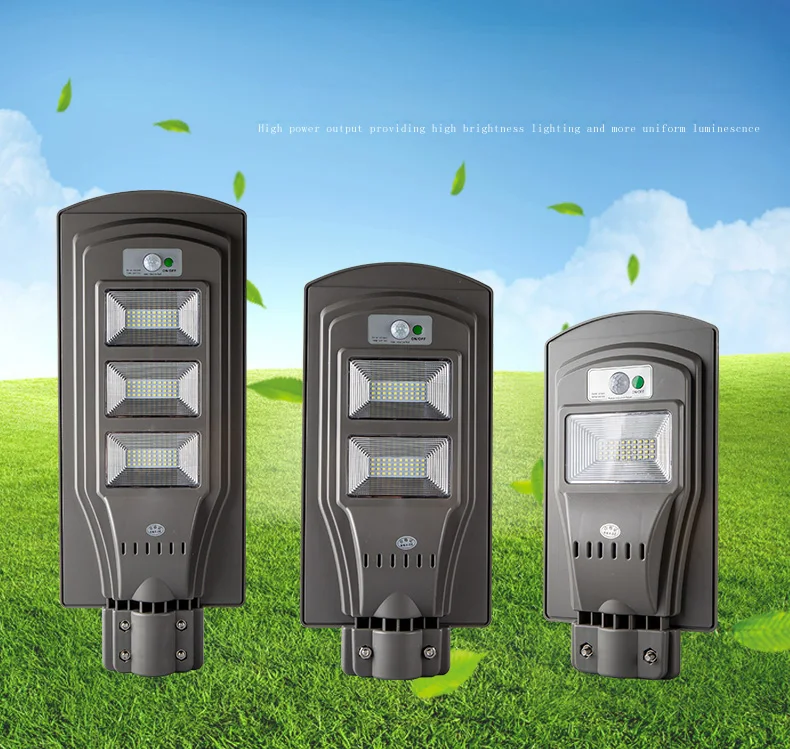 IP65 Водонепроницаемый наружной стены уличный свет 20/40/60 W Солнечная приведенная в действие радар движения+ свет Управление для шланг для полива огорода, двора, уличная лампа заливающего света