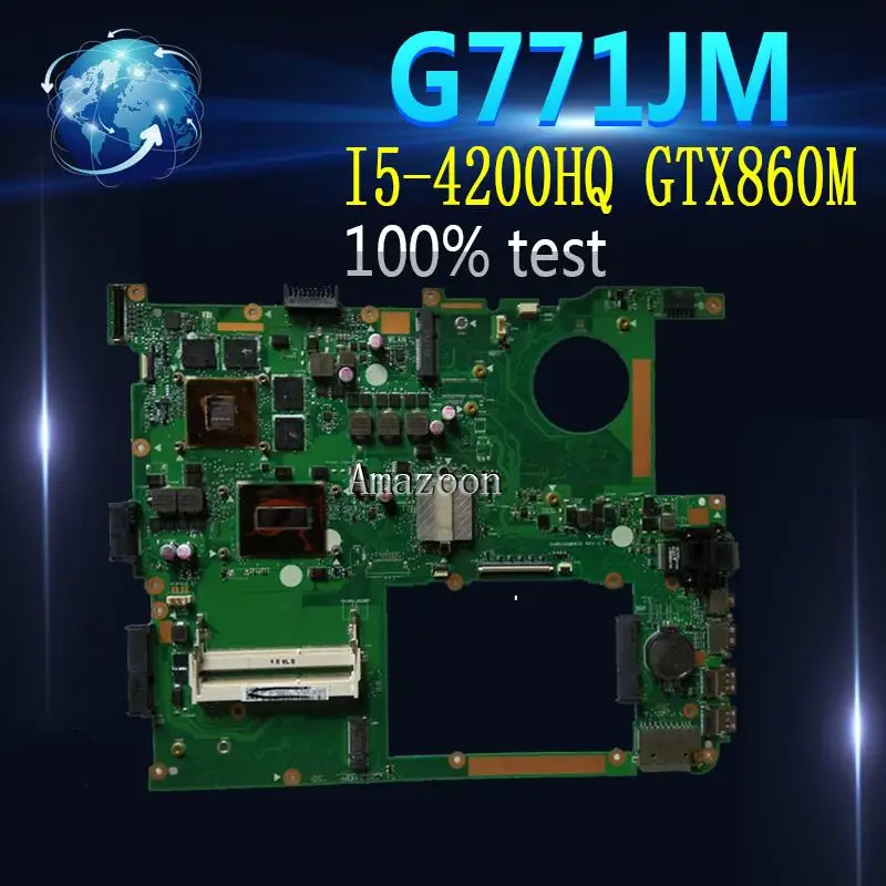 Материнская плата для ноутбука Amazoon G771JM For Asus G771JW G771J G771 протестированная