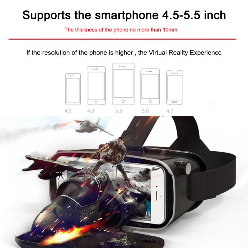 Оригинальный VR Shinecon Pro Очки виртуальной реальности мобильный 3D очки гарнитура