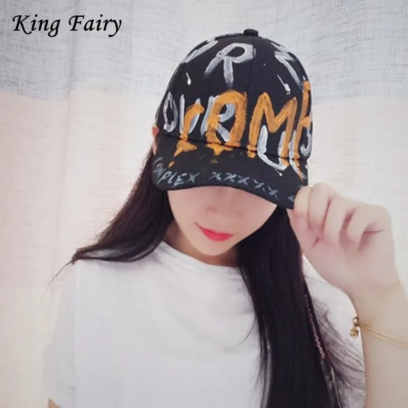[Король Фея] 100% хлопок Бейсбол Кепки Для мужчин snapback оборудованная шляпы шляпа