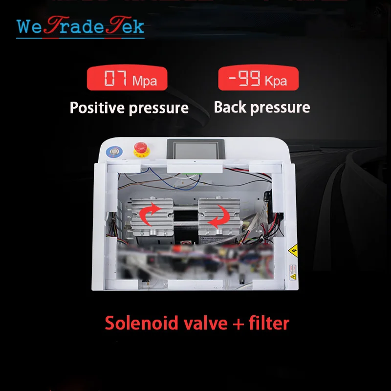 Newest AK Pro 2 in 1 Vacuum OCA Laminating Machine Bubble Removal Machine for Phone LCD Screen Refurbish Repair