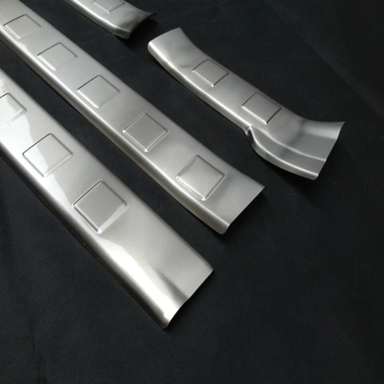 4 шт. внутренняя Накладка на порог двери из нержавеющей стали для Nissan X Trail trail T31 2008