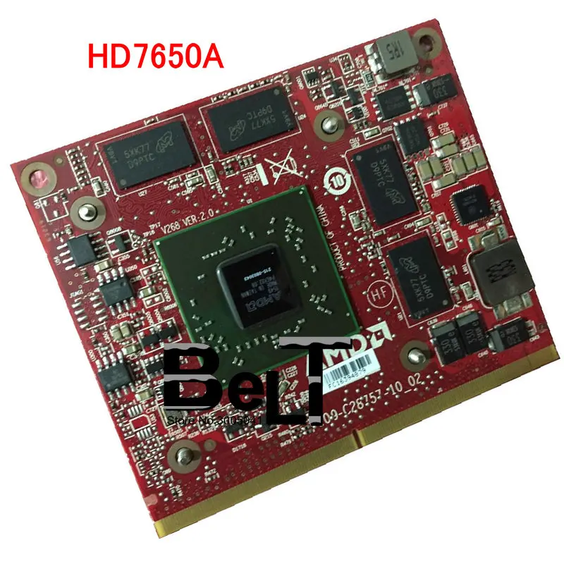 Видеокарта HP Eliteone 215 0803043 Compaq 600 800 Envy 20 23 MXM III 2 Гб графическая карта 8200-002 HD7650A 8300-671864